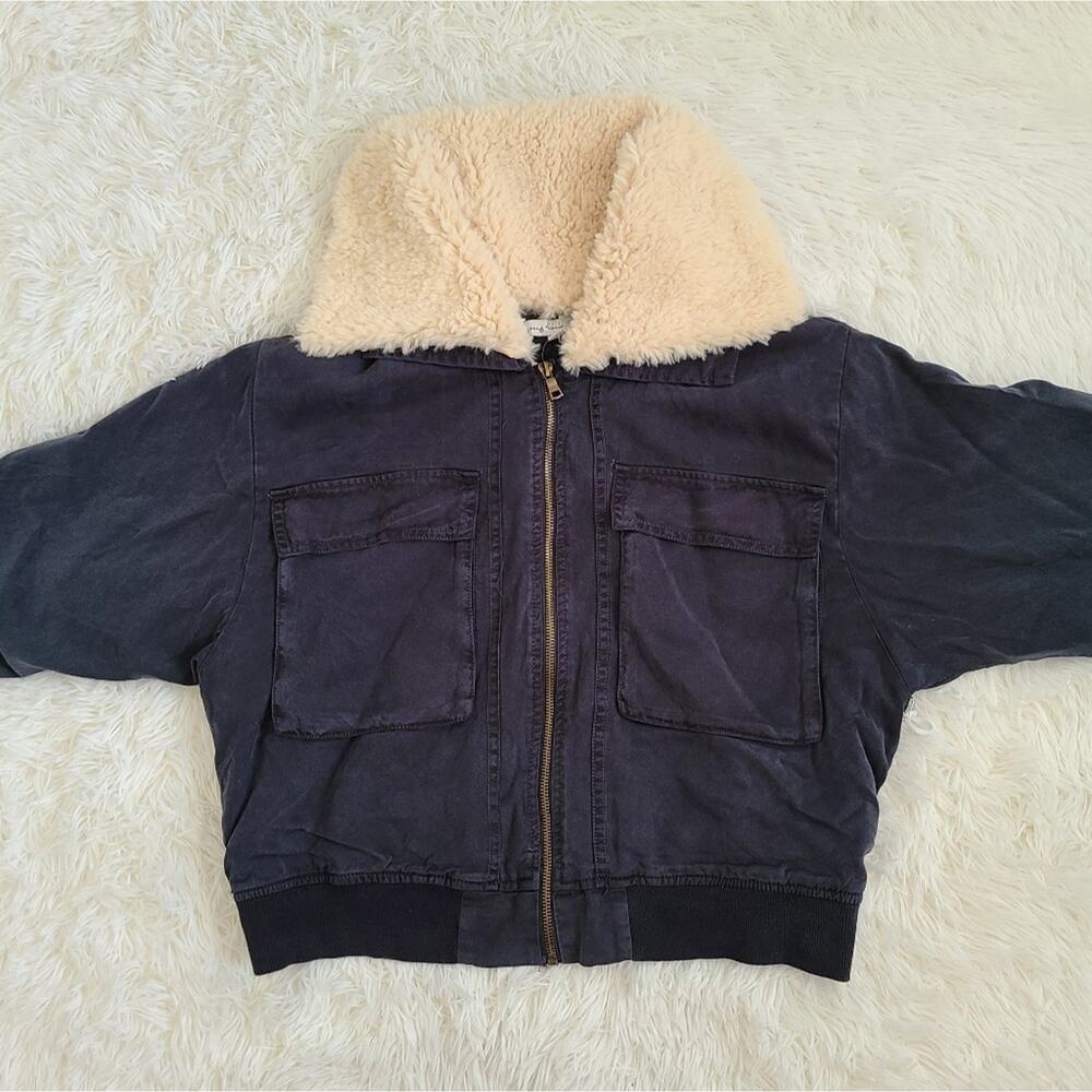 Young Fabulous & Broke Navy Earhart Jacket NWT Small - Picture 16 of 16